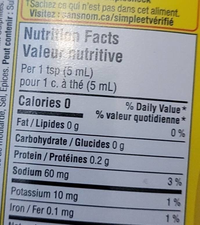 no name Moutarde packshot