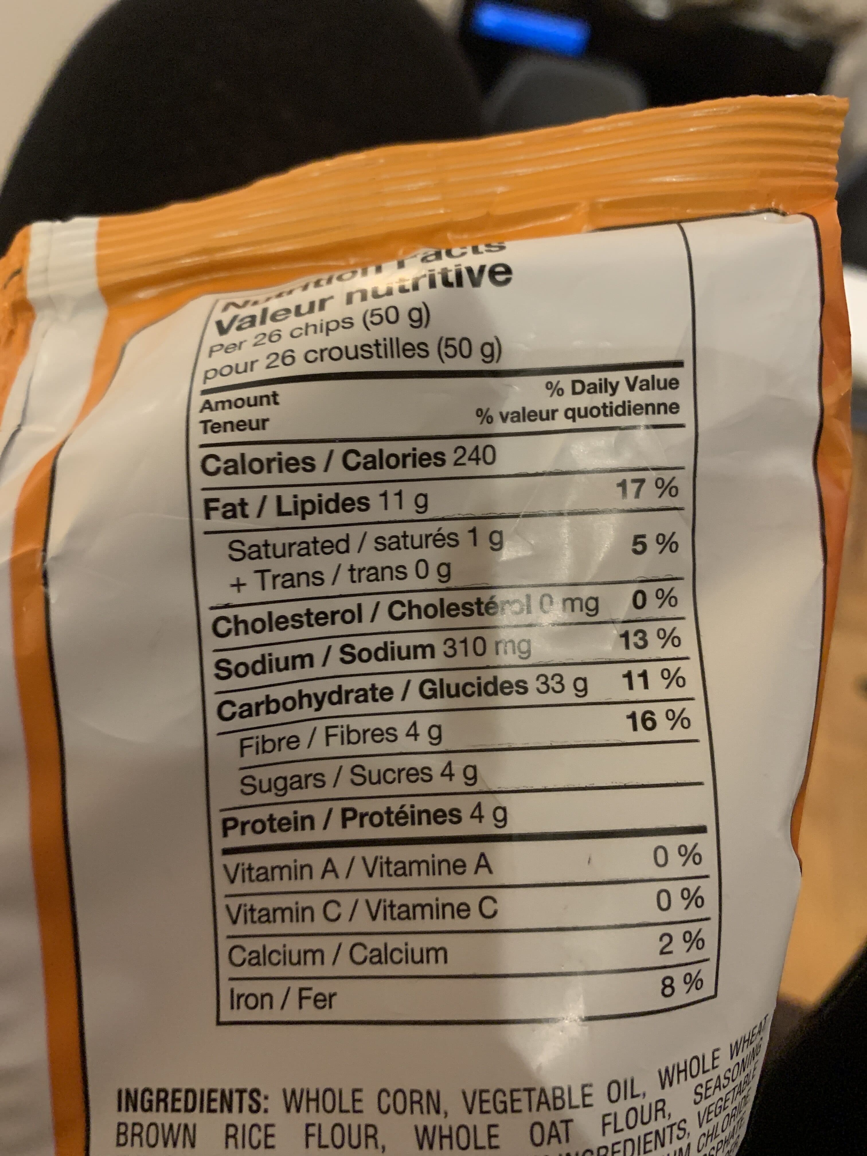 Sojasun Croustilles (cheddar De Campagne) packshot