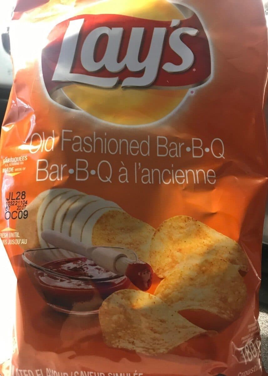 Lay's Croustilles BBQ à L'ancienne packshot