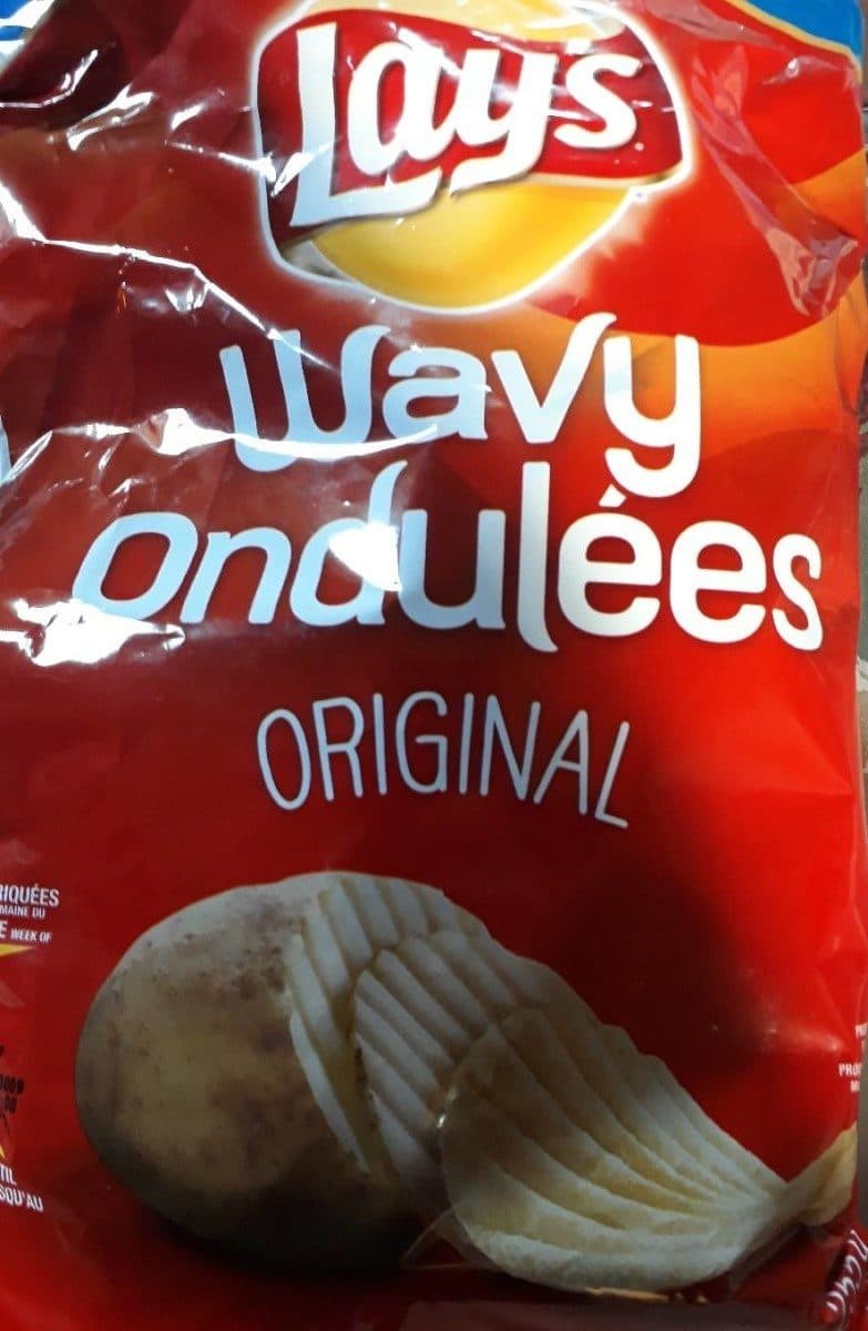 Lay's Croustilles Ondulées packshot