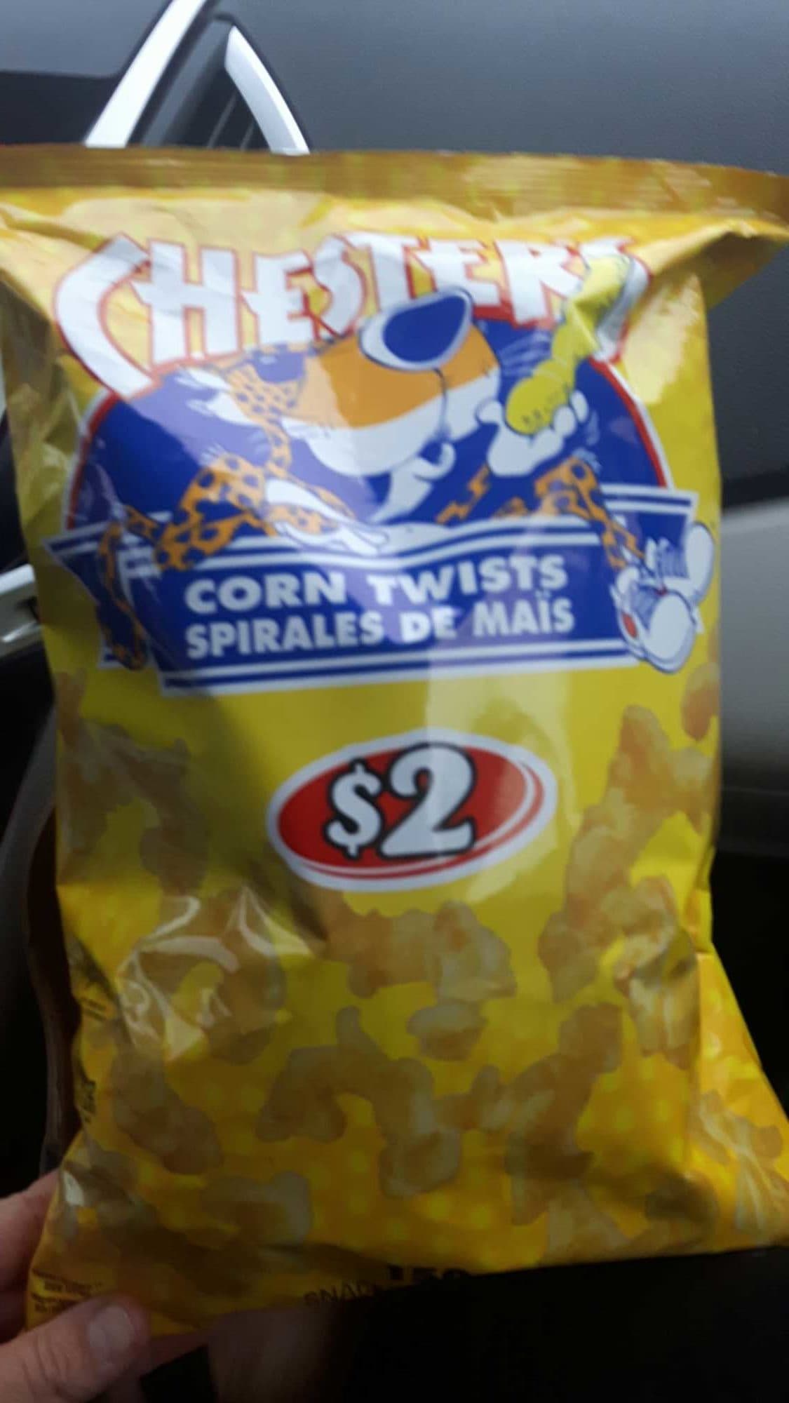 Chester's Spirales de maïs packshot
