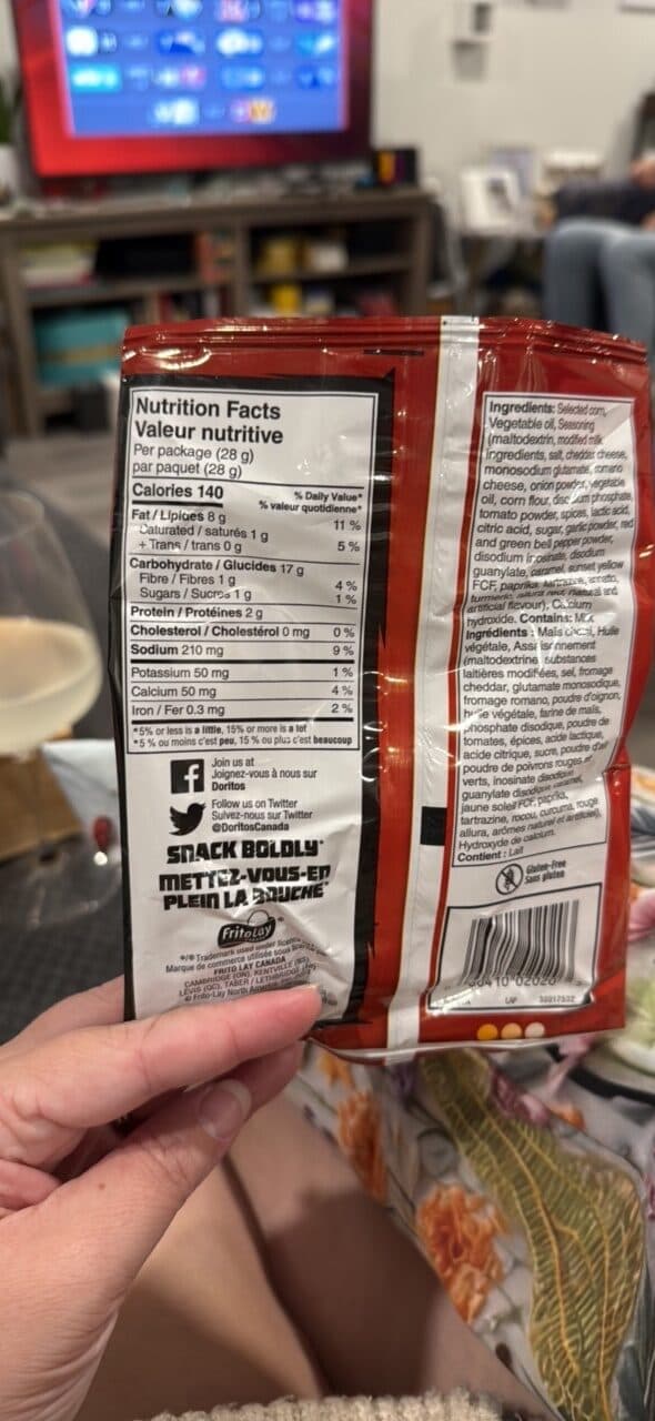 Doritos Doritos Flavoured Tortilla Chips packshot