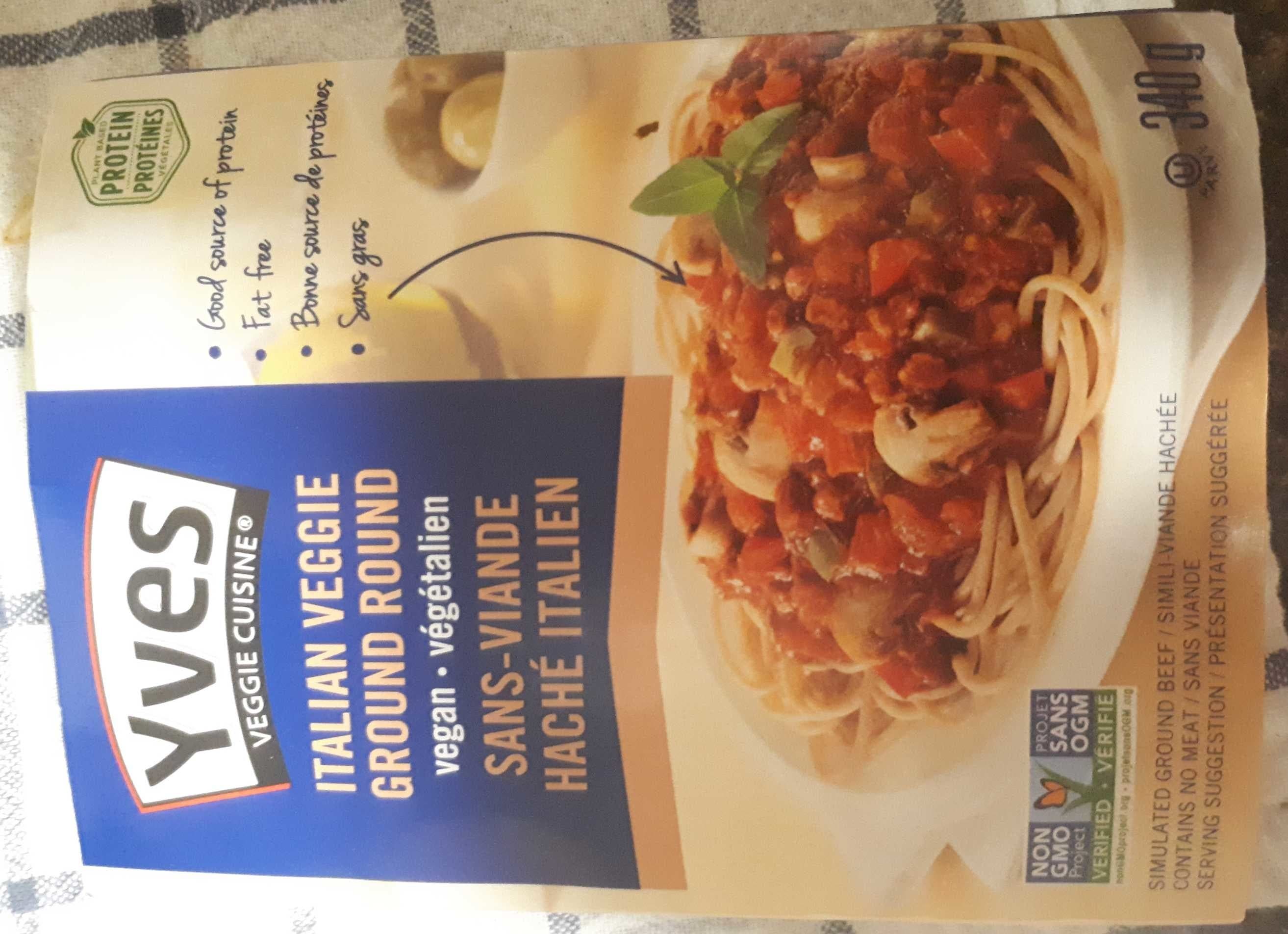 Yves Italian Veggie Ground Round packshot