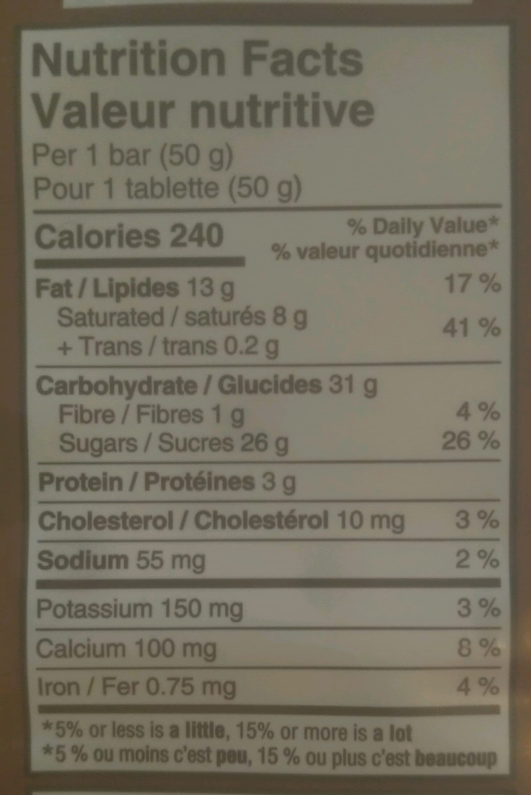 Cadbury Caramilk packshot