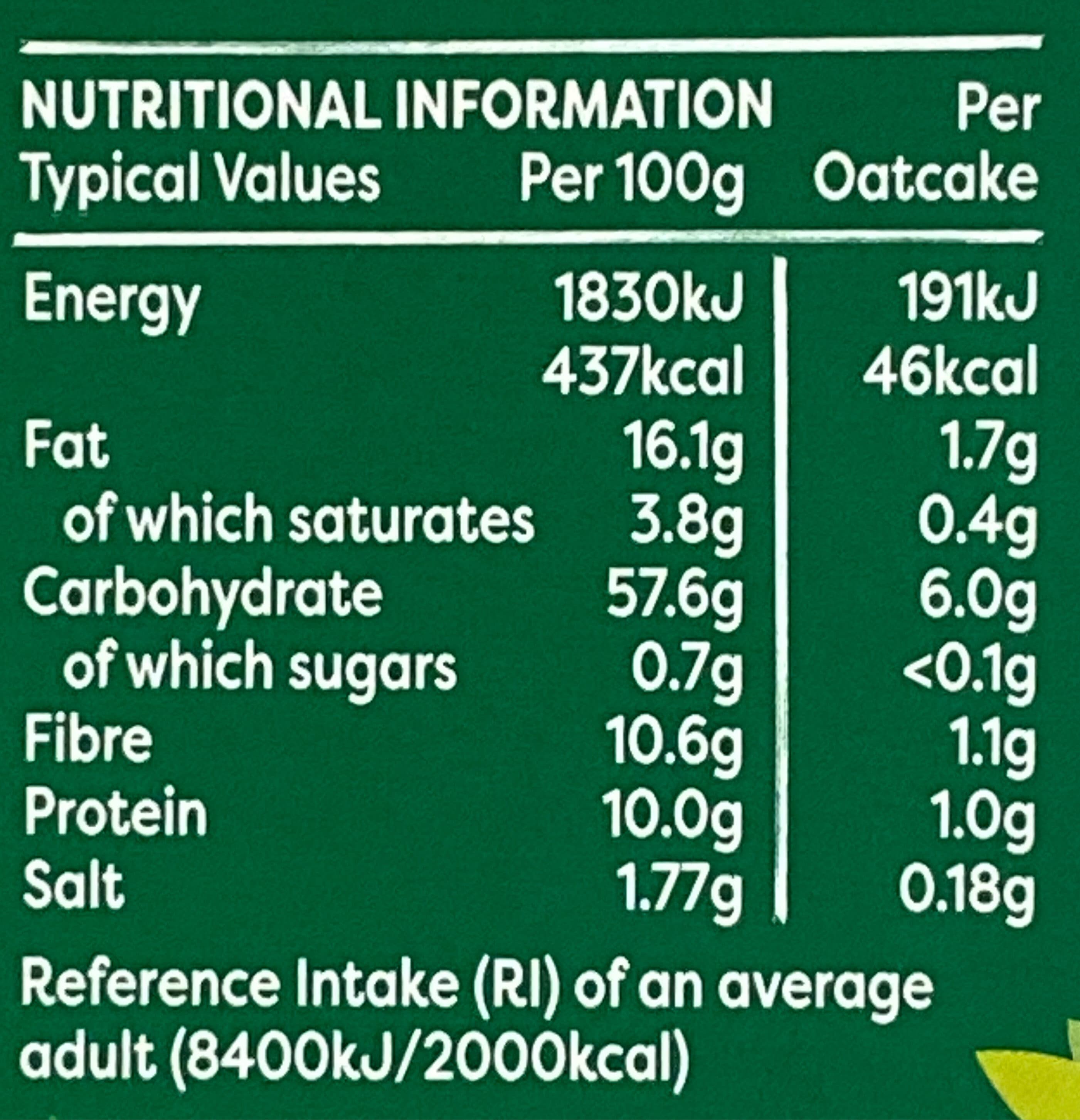 Nairn's Oatcakes - Organic packshot
