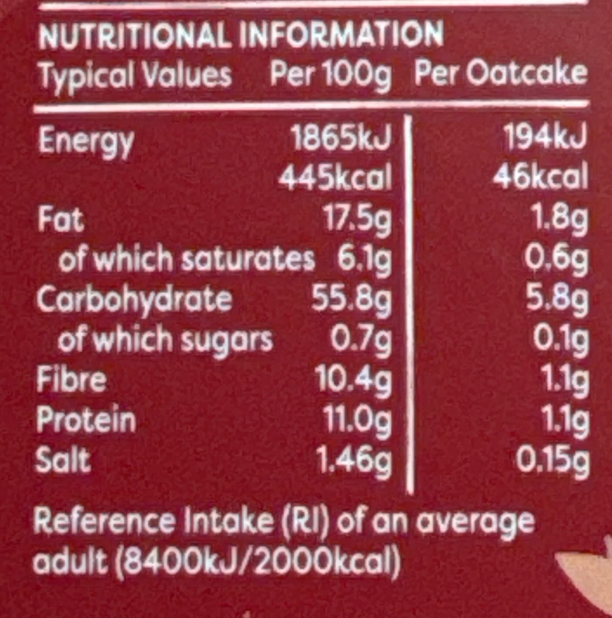 nairn's Rough Oatcakes packshot