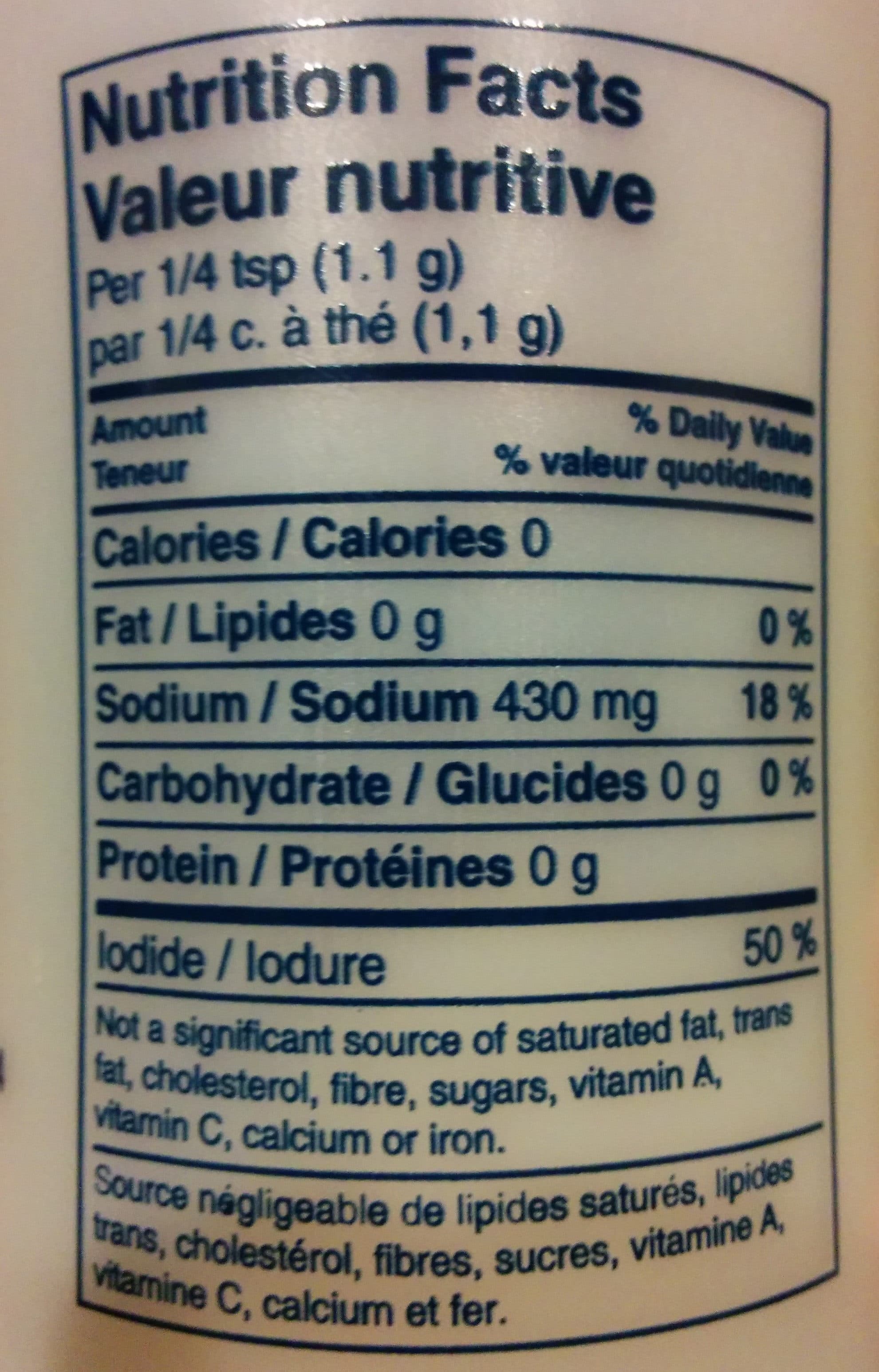 Kalas Iodized Sea Salt packshot