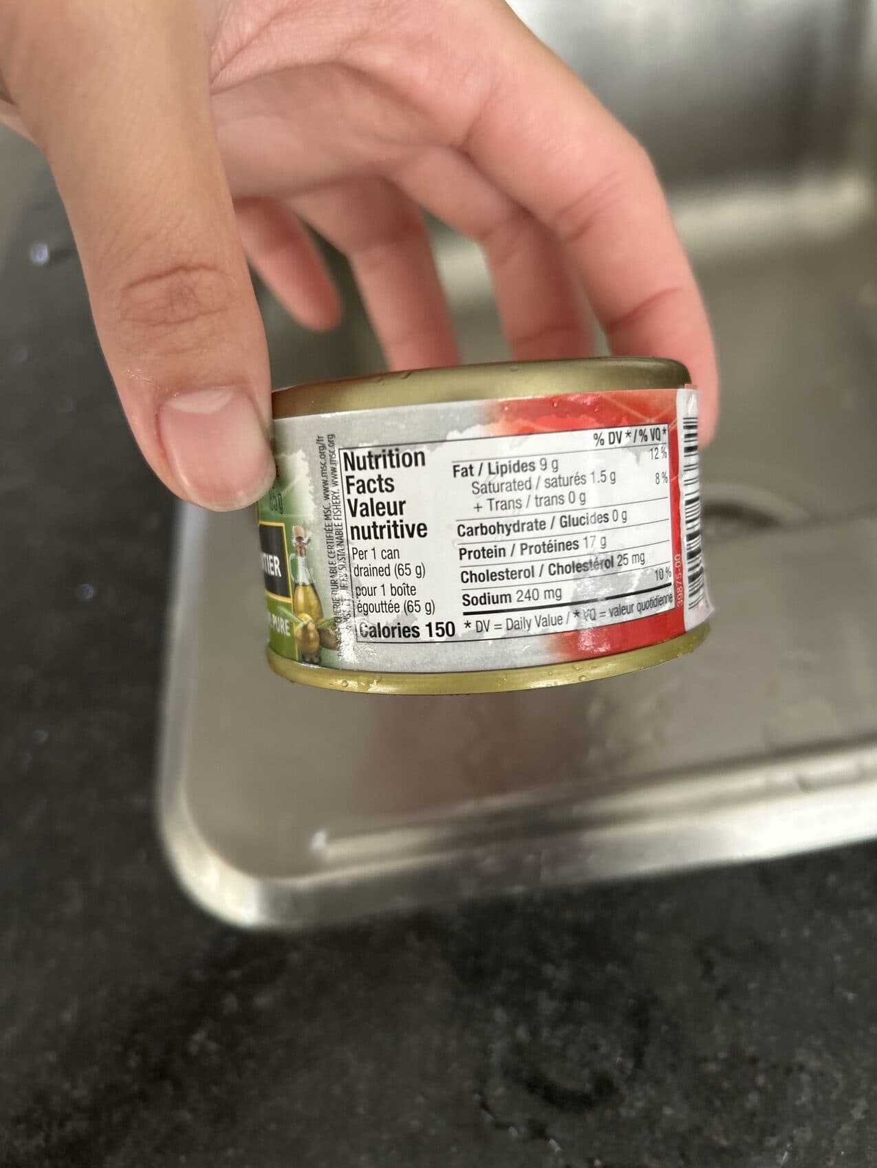 CLOVER LEAF Thon Pâle Entier (dans l’huile d’olive pure) packshot
