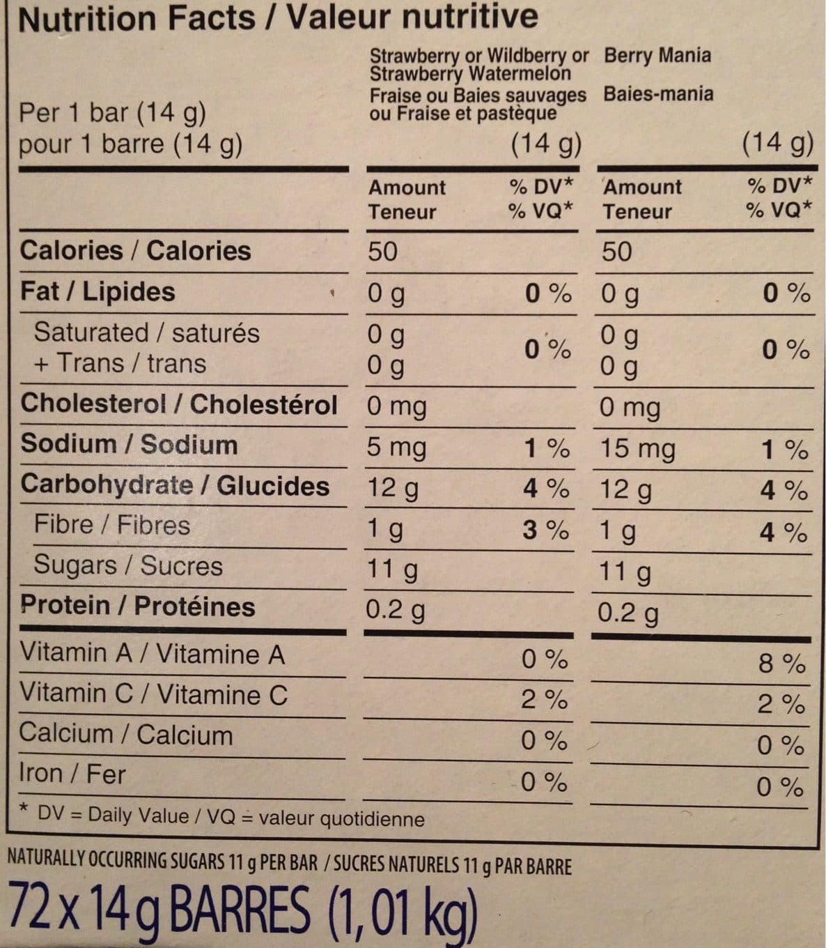 Sunrype Sunrype Fruit To Go Snack - Variety Pack of 72 {imported From Canada} packshot