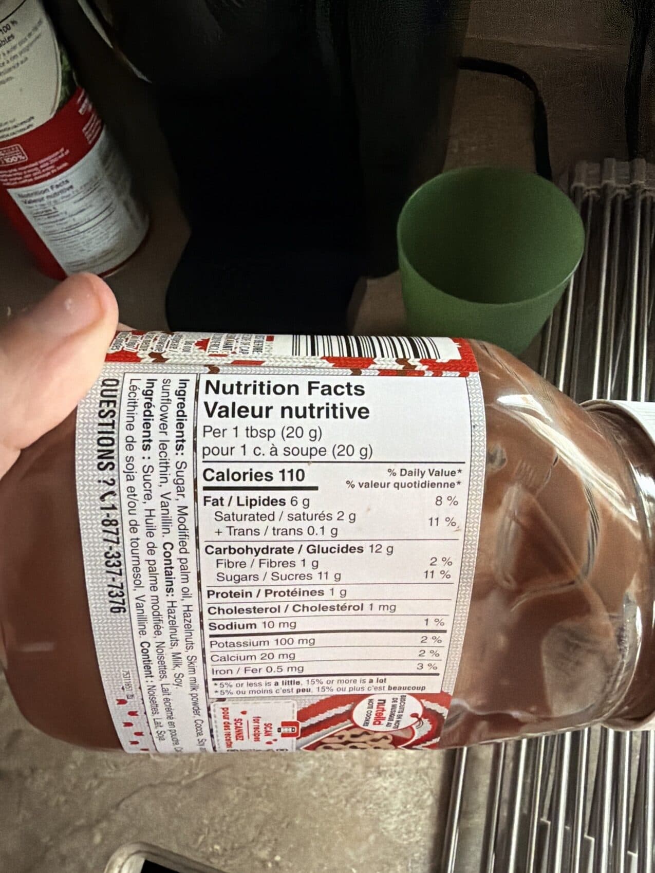 Ferrero Nutella packshot