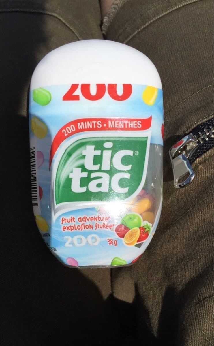 Tic Tac Tic tac explosion fruite packshot