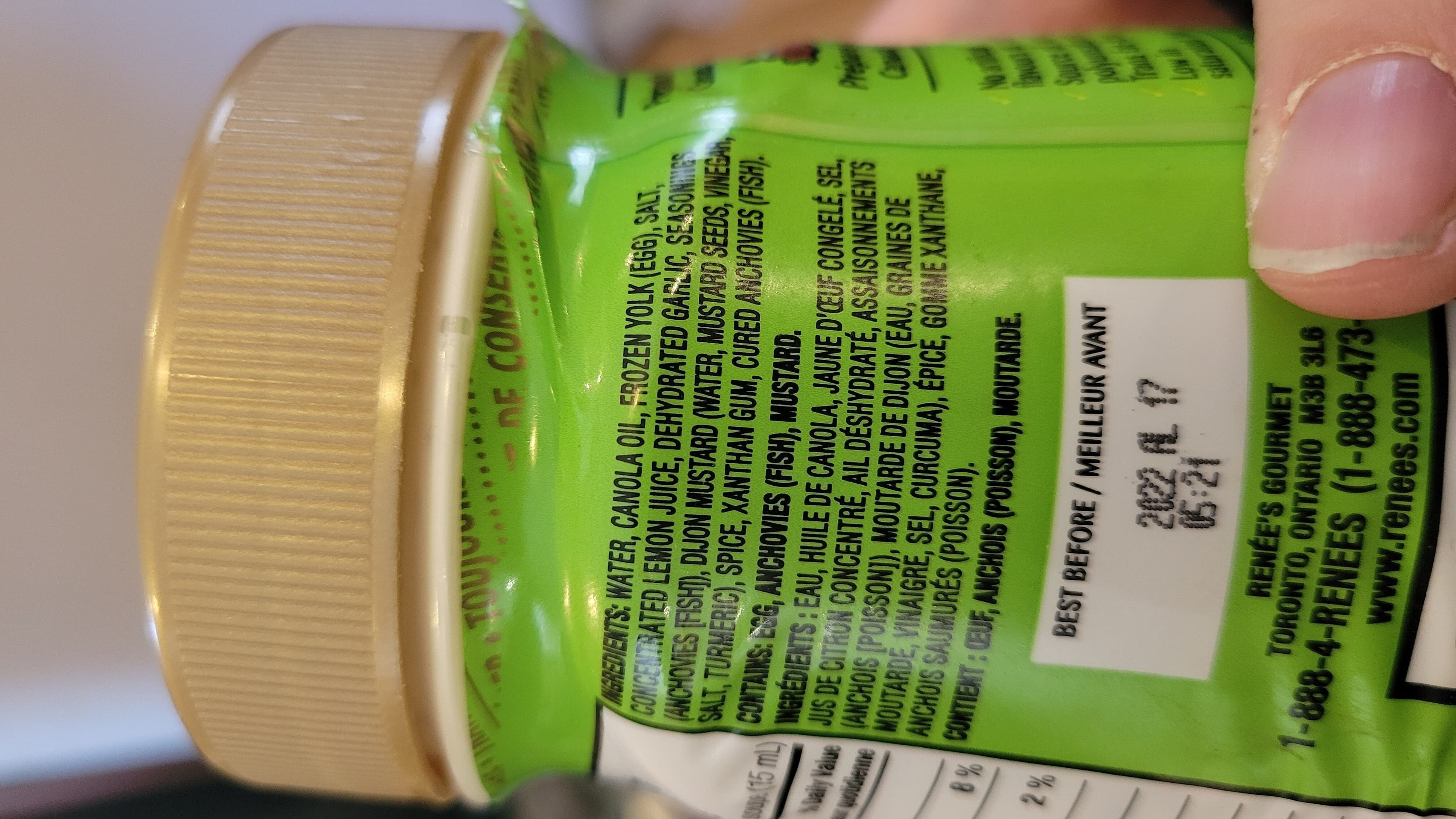 Renée's Gourmet Caesar Light packshot