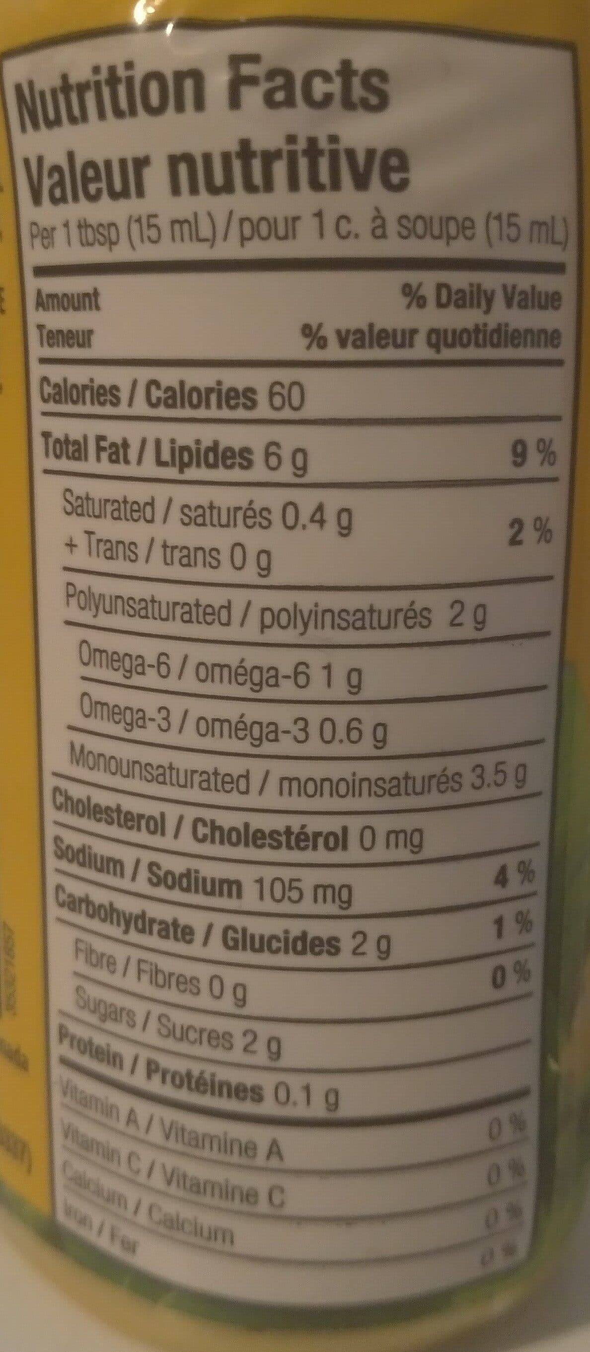 Renée's Gourmet Honey Dijon Vinaigrette packshot