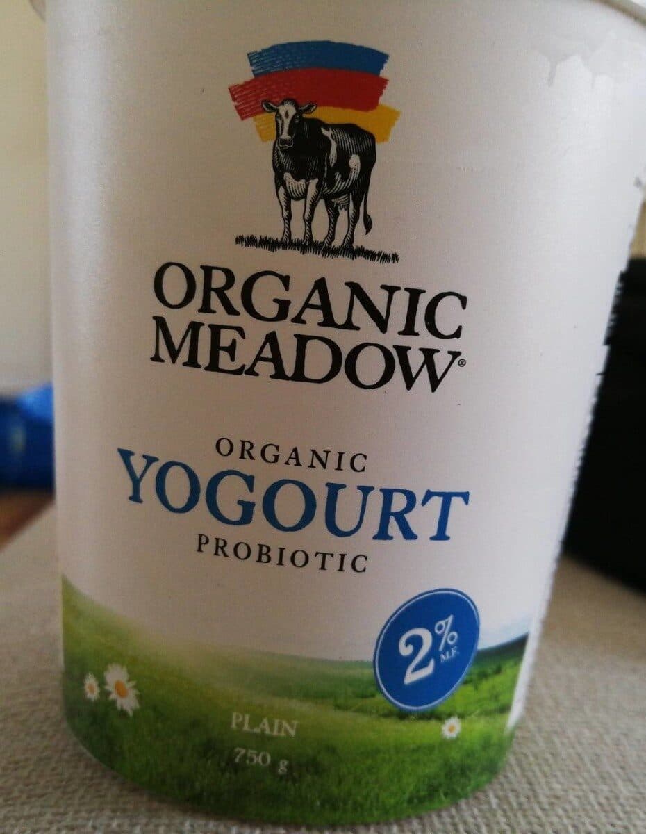 Organic Meadow 2% M.F. Plain Organic Probiotic Yogurt packshot