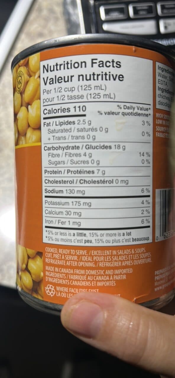 CEDAR Phoenicia Chick Peas packshot