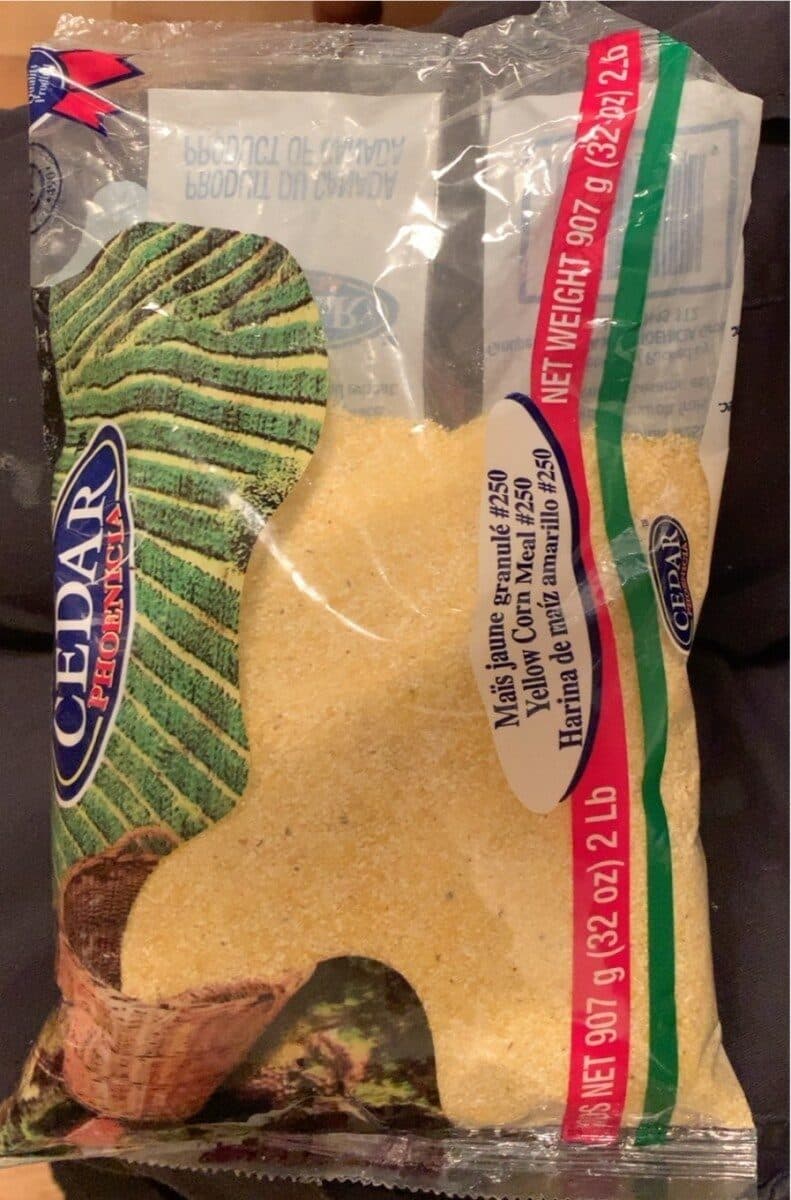 Cedar Yellow Corn Meal #250 packshot