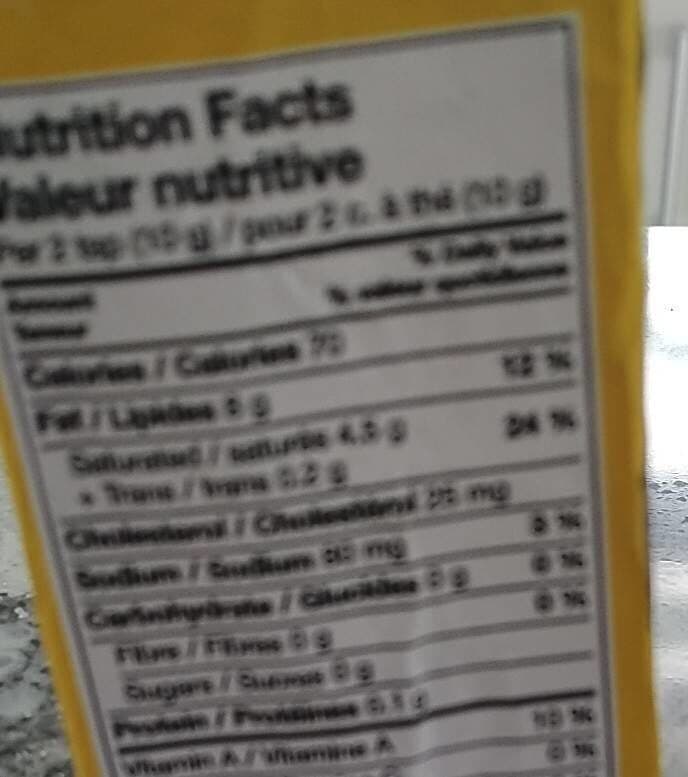 Open Food Facts Beurre packshot