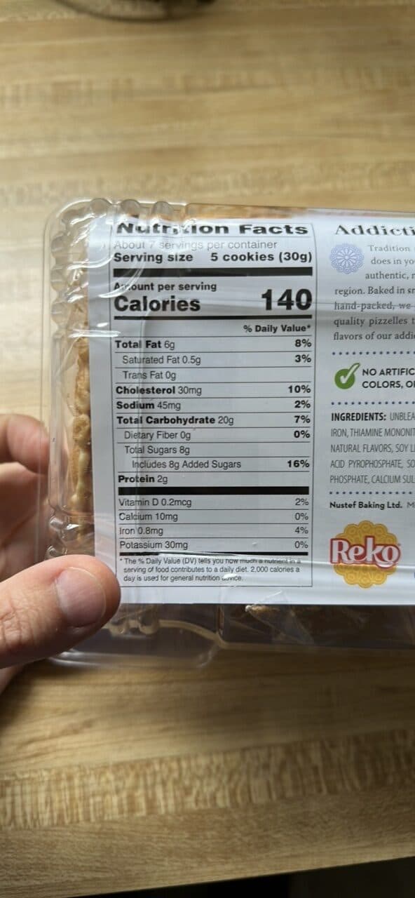 Reko Pizzelle packshot