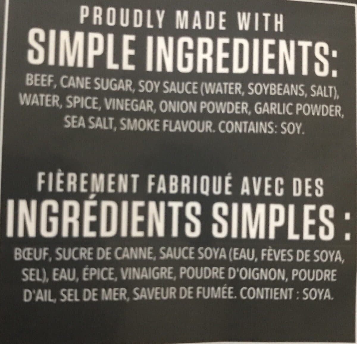 Maple Leaf Beef Jerky chipotle fume packshot