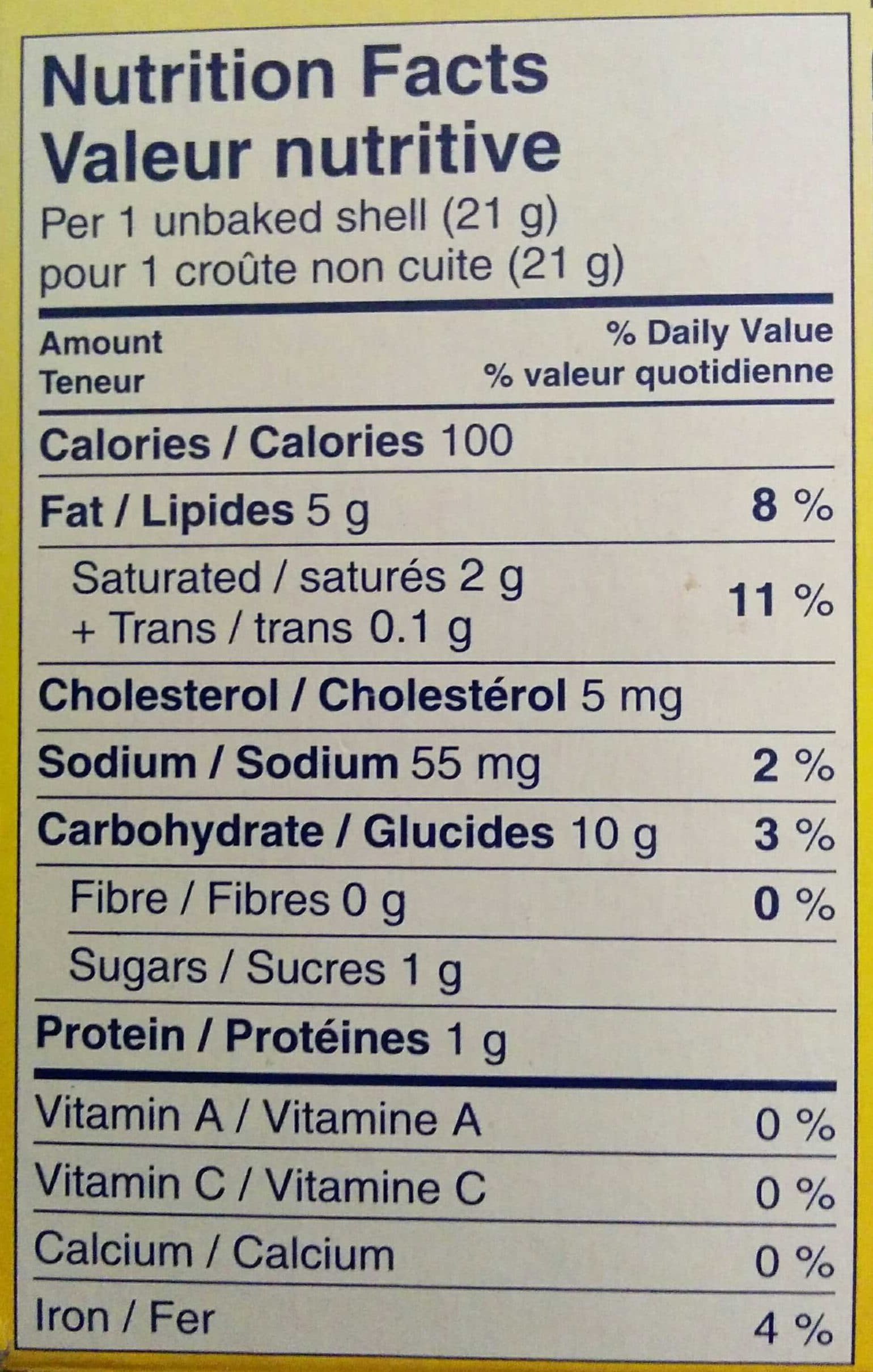 Tenderflake Tart shells packshot