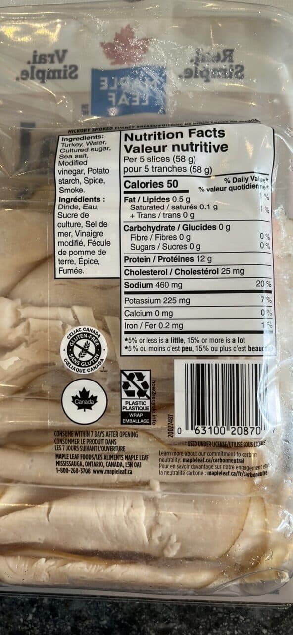 Maple Leaf Natural Selections Hickory Smoked Turkey Breast packshot