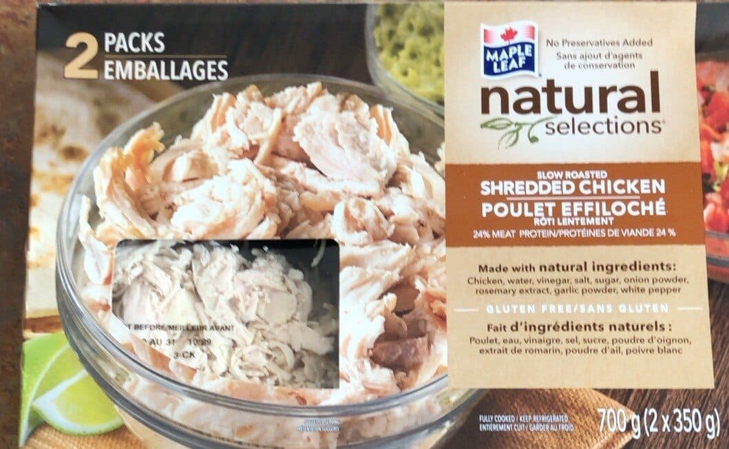 Maple Leaf Poulet effiloché packshot