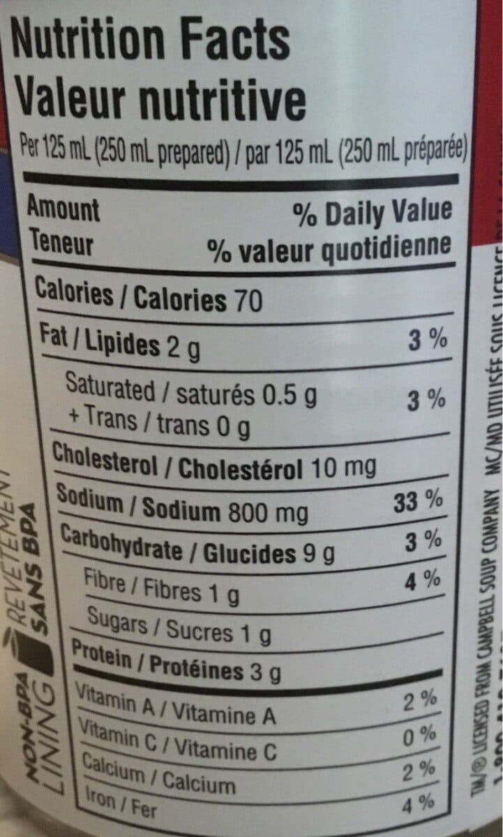 Campbell's Chicken Noodle packshot