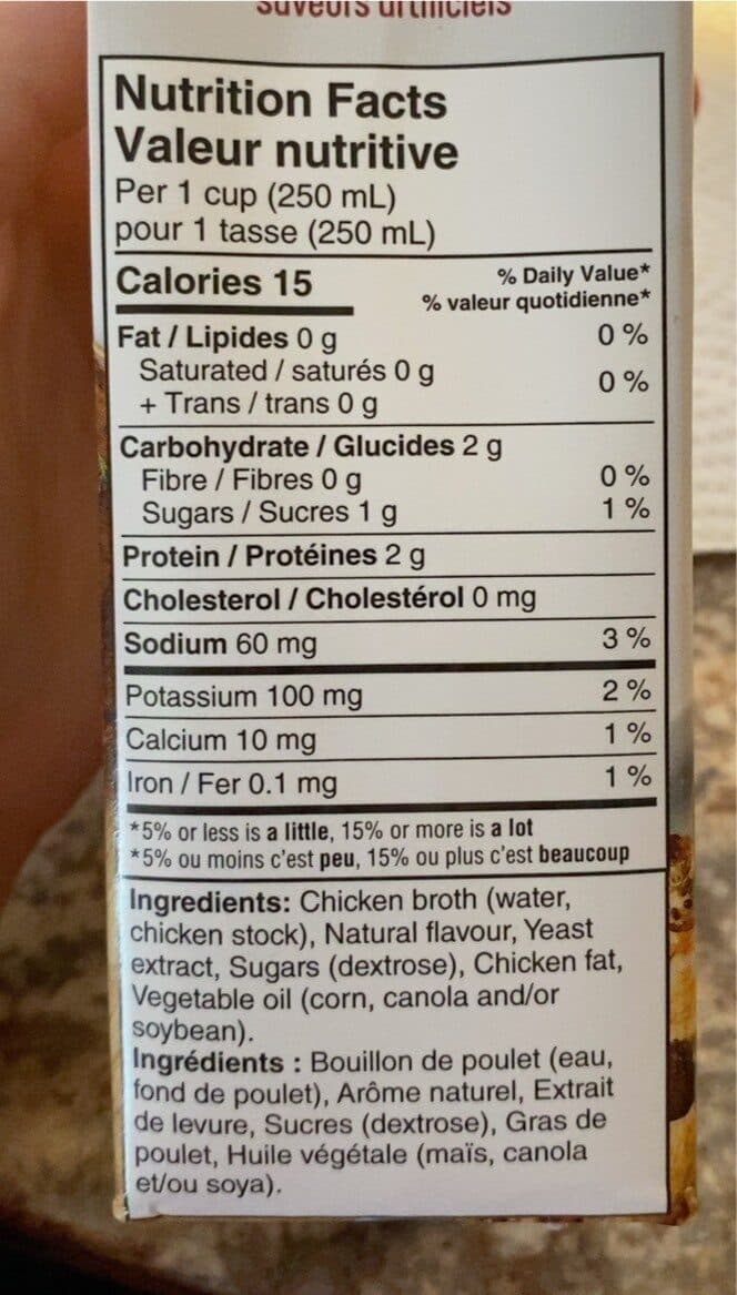 Campbell's Chicken Broth packshot