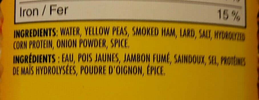 Habitant Pea Soup with Smoked Ham packshot