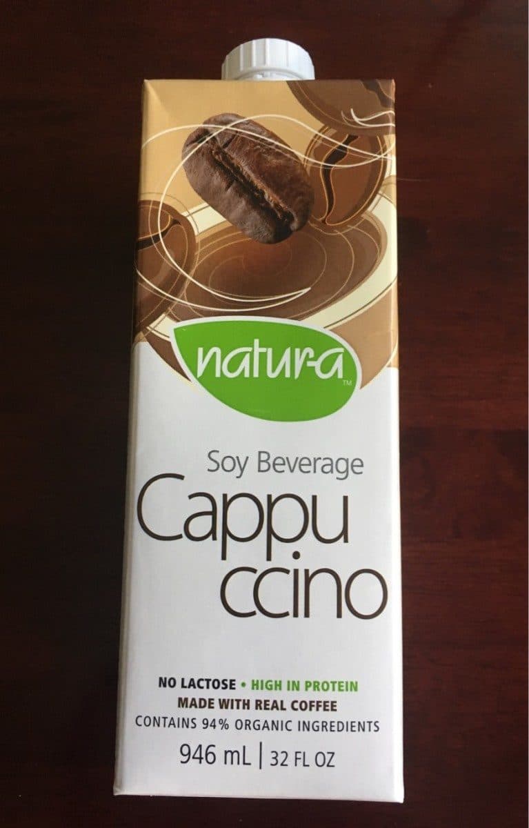 Natura Soy Beverage Cappuccino packshot
