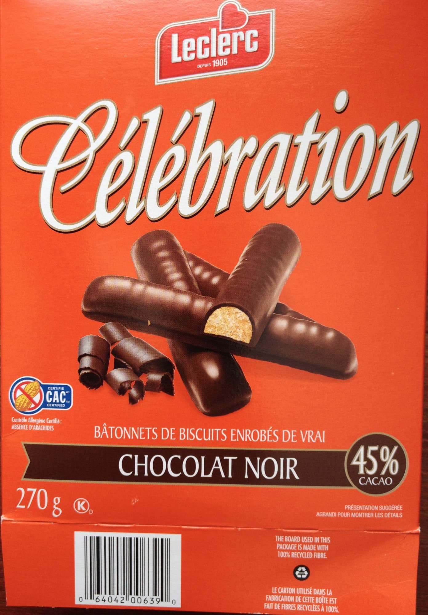 Leclerc Leclerc Célébration packshot