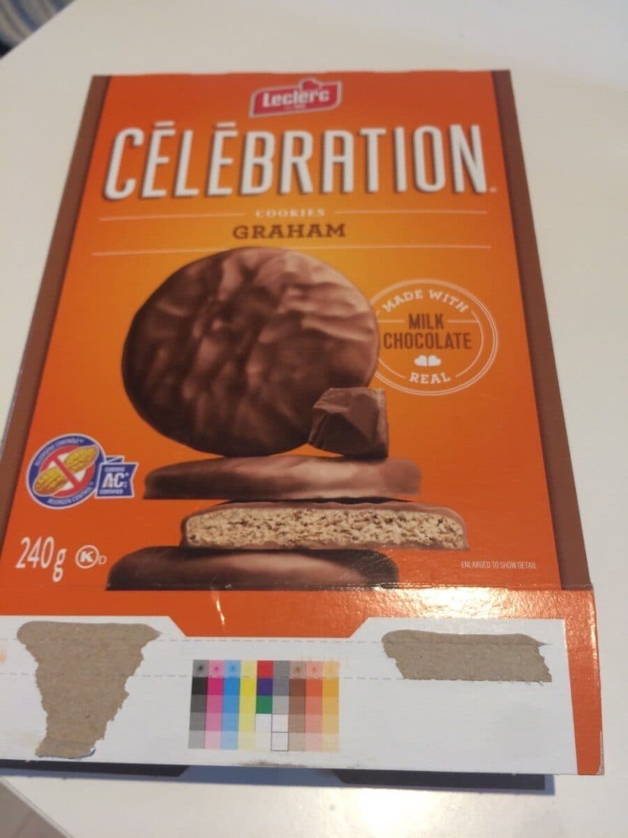 Leclerc Cookies Graham packshot