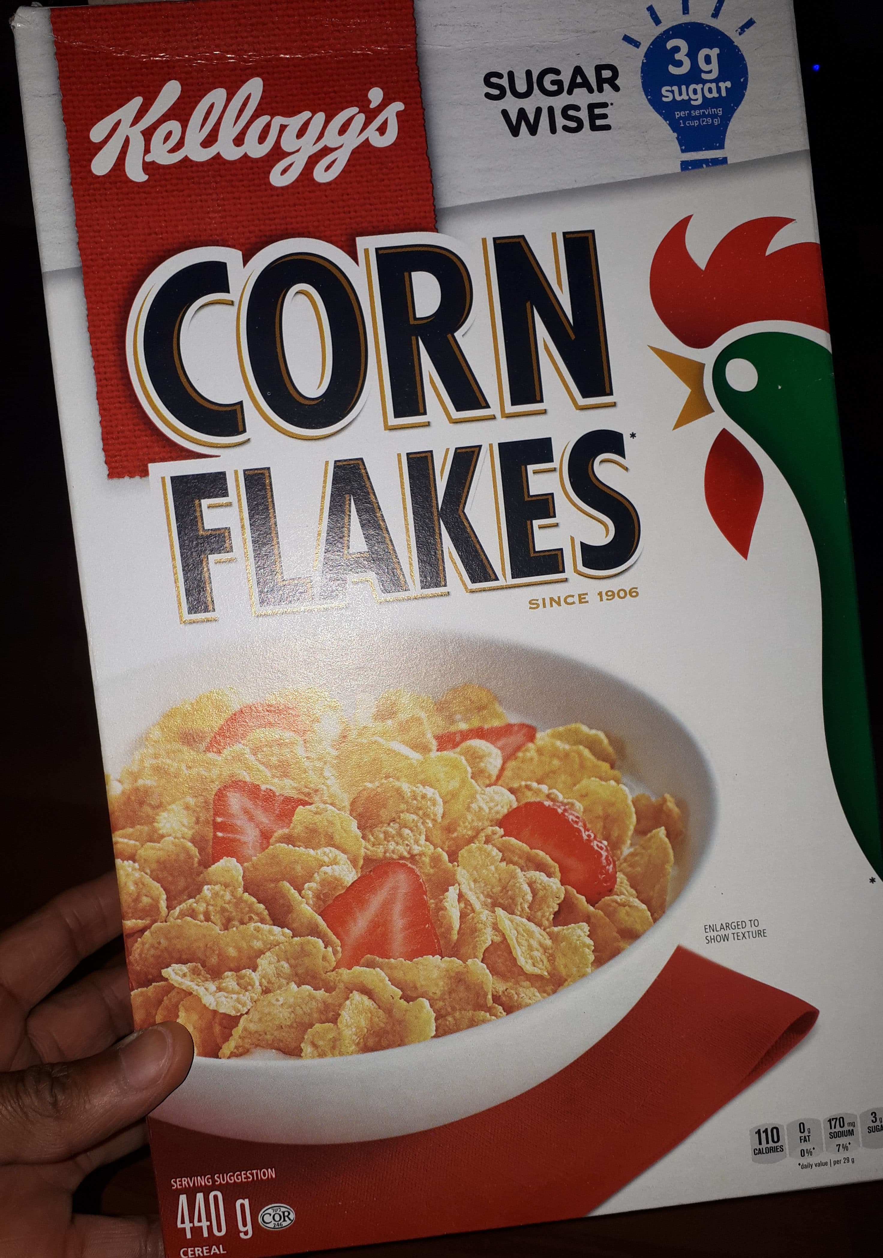 Kellogg's Corn Flakes Céréales packshot