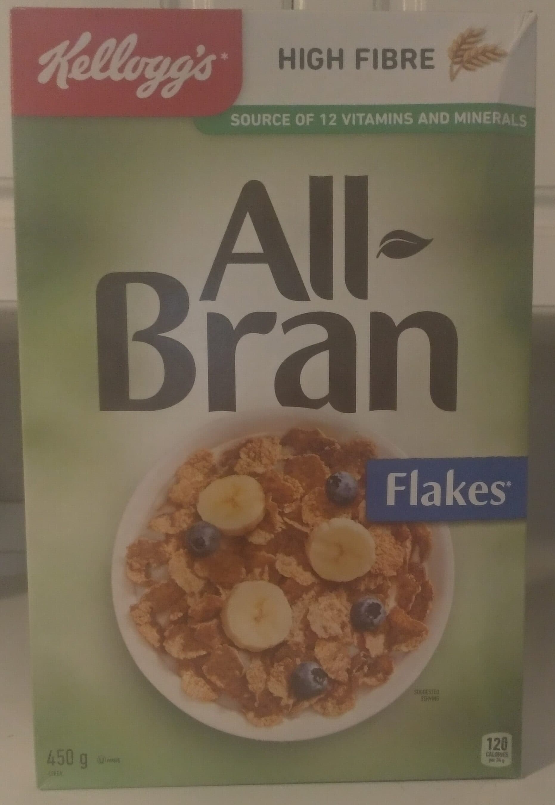 Kellogg's All Bran Flakes packshot