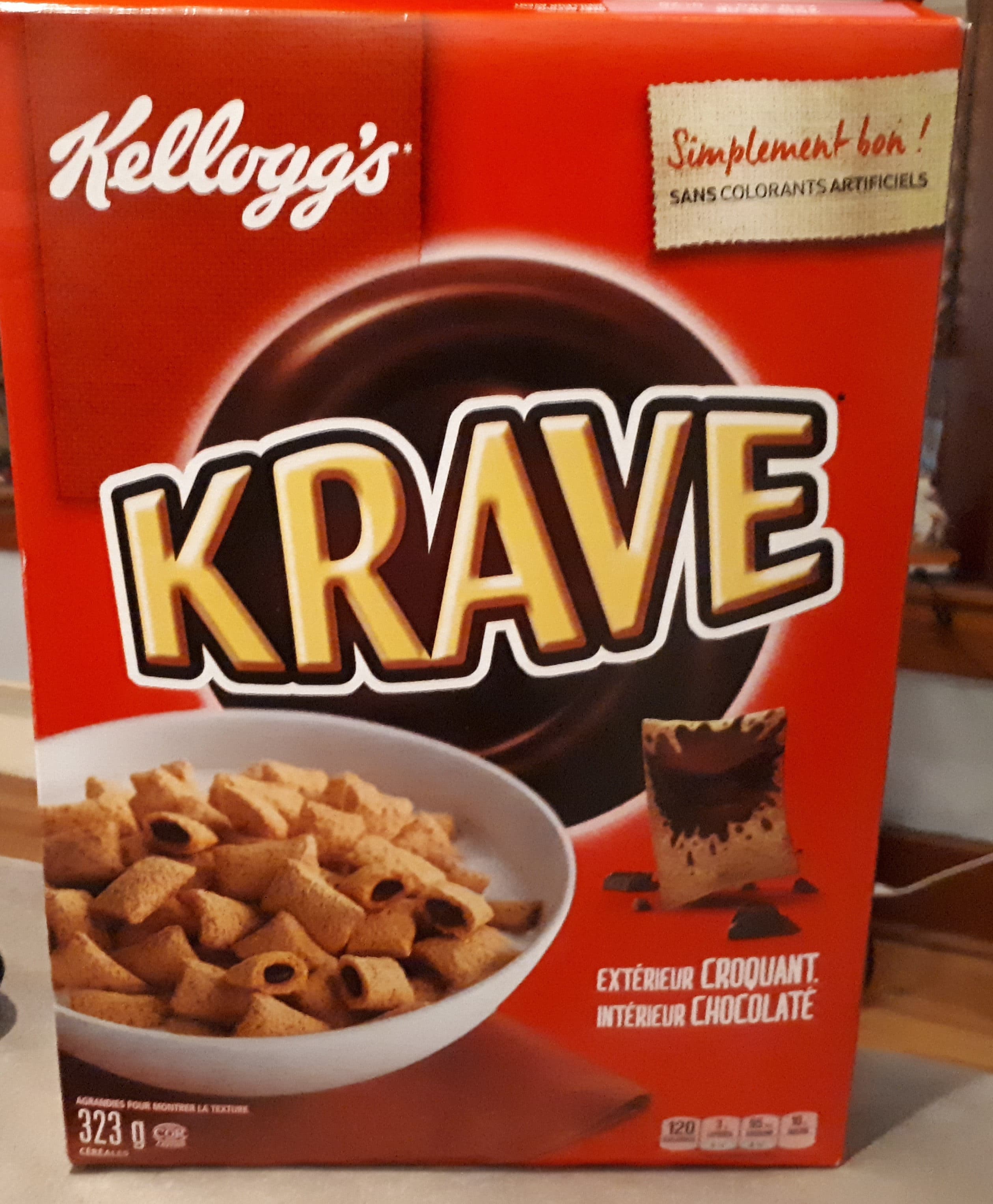 Kellogg's Céréales Au Chocolat Krave packshot