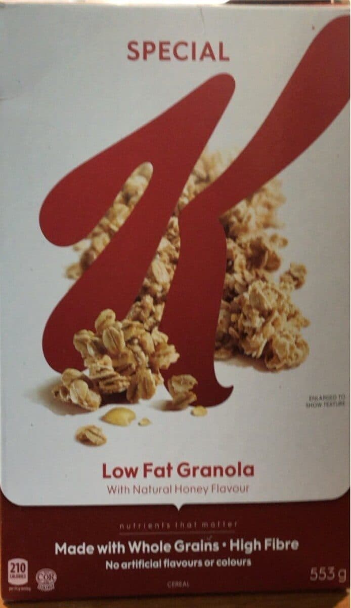 Kellogg's Kelloyy’s Granola pauvre en gras packshot