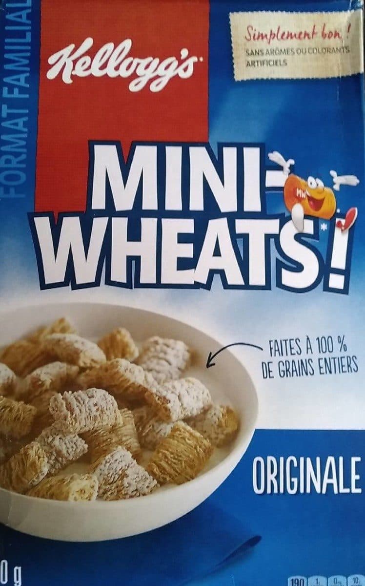 Kellogg's Céréales Mini-wheats (originales) packshot