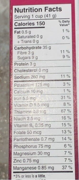 Kellogg's Special K red berries packshot