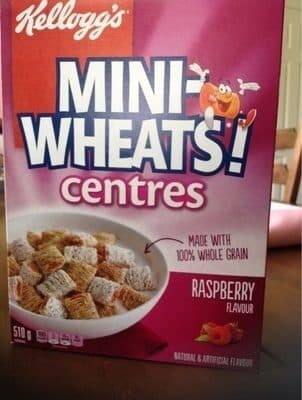 Kellogg's Céréale Mini-wheats (framboise) packshot
