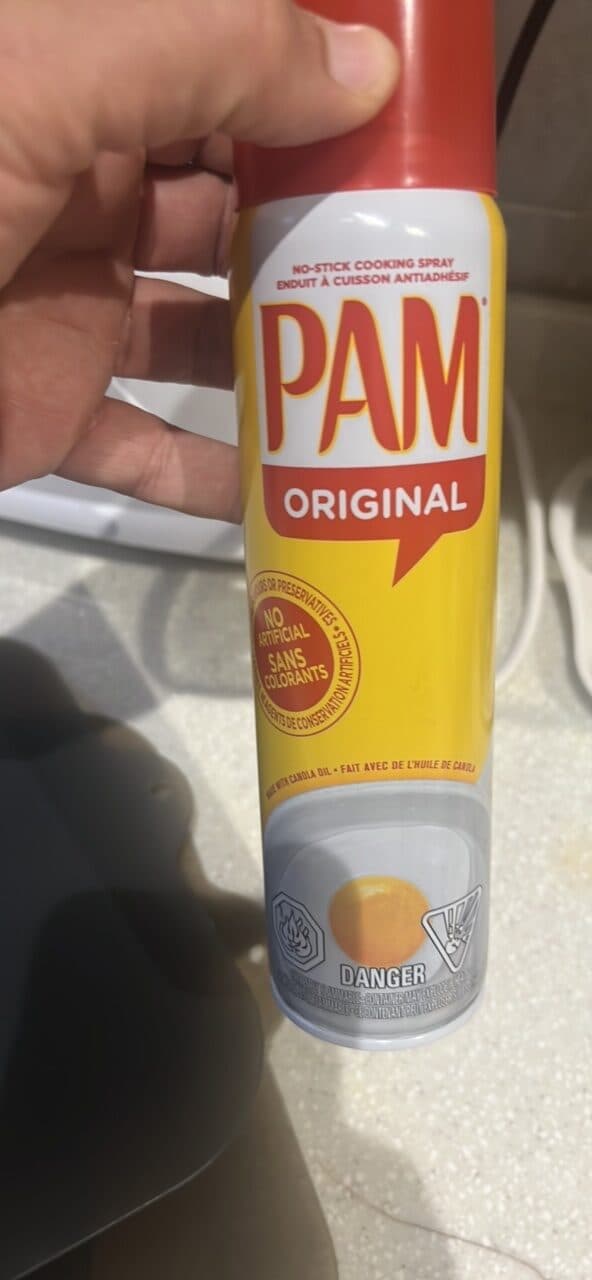 PAM No-stick cooking spray packshot