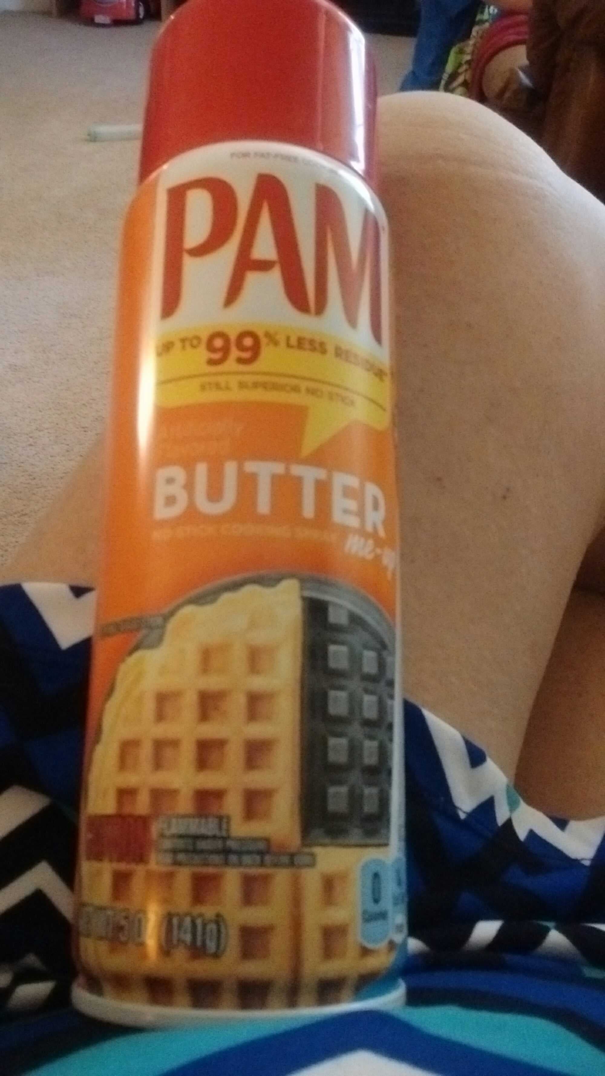 Pam PAM Butter Cooking Spray, 5 Ounce packshot