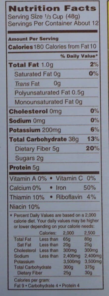 Homestat Farm Ltd. Hot wheat cereal packshot