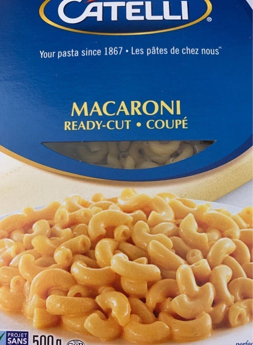 Catelli Ready Cut Macaroni packshot