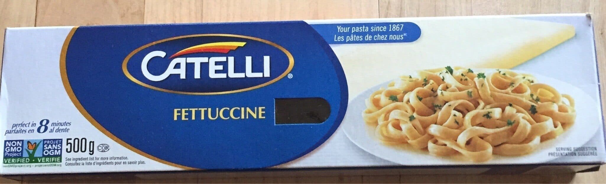 Catelli Fettuccine packshot