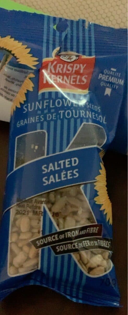 Krispy kernels Graines de tournesol packshot