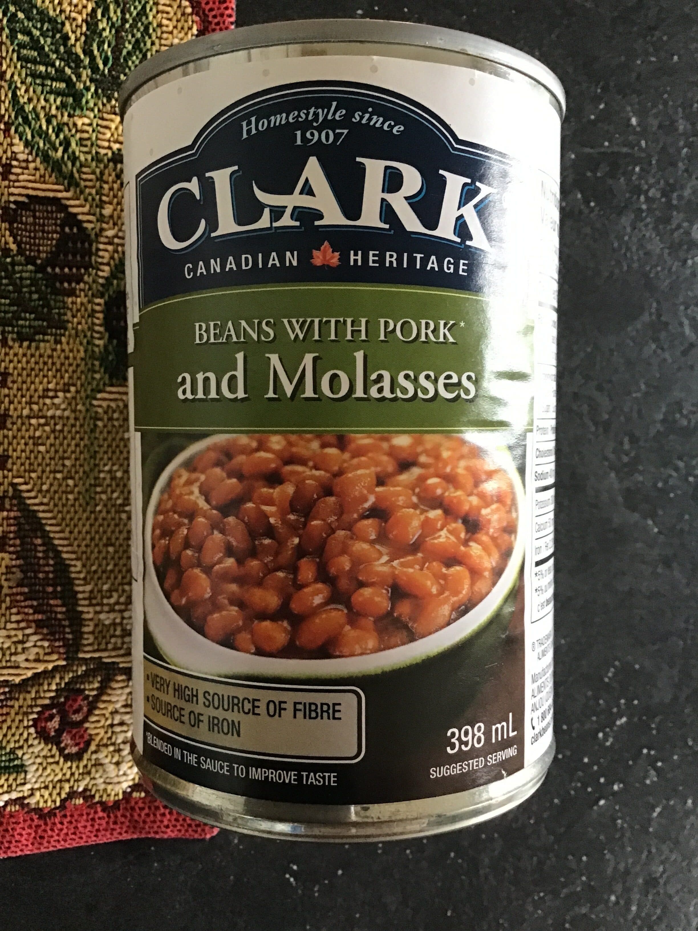 Clark Clark Beans with pork packshot