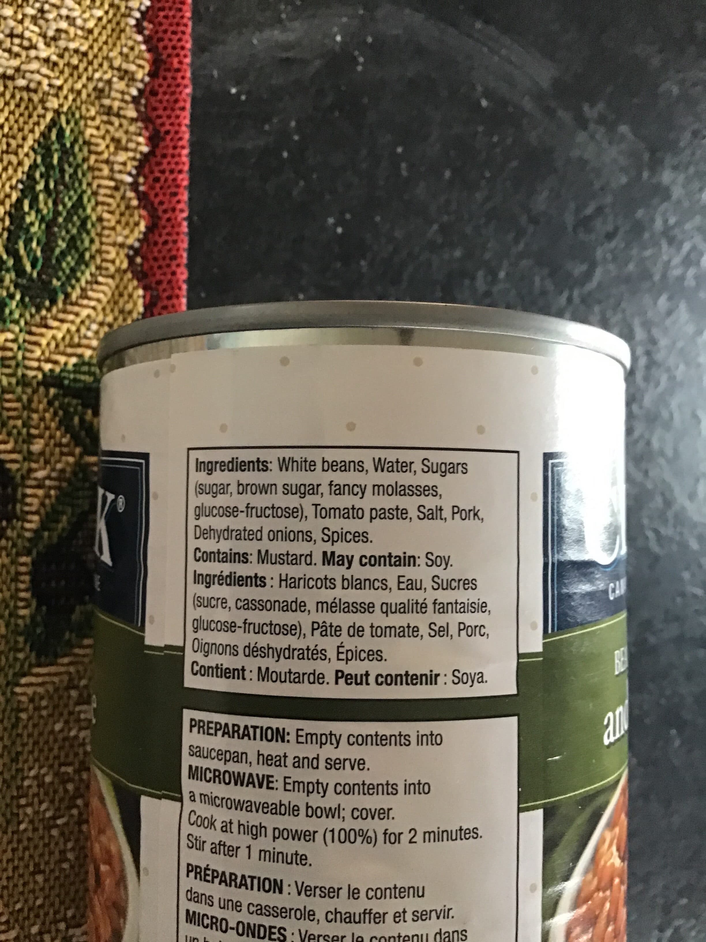 Clark Clark Beans with pork packshot