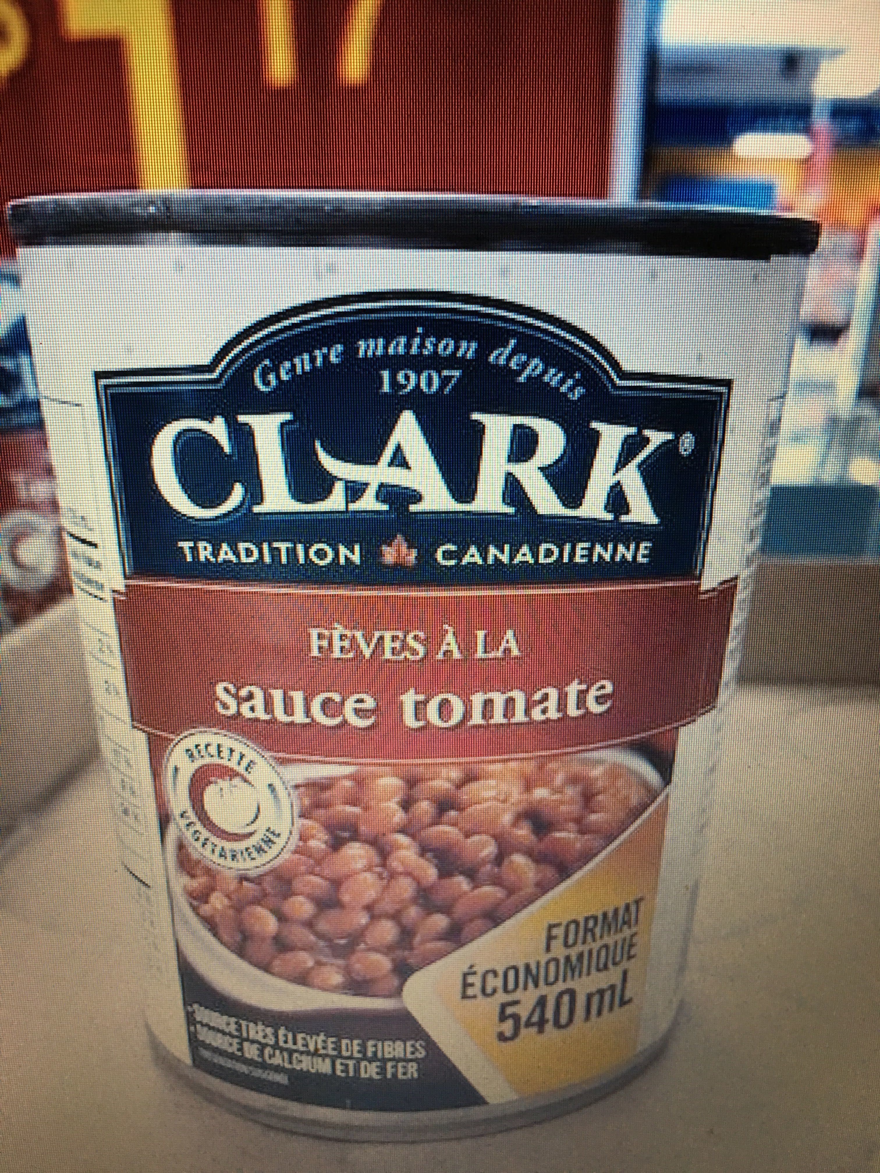 clark Feves A La sauce tomate packshot