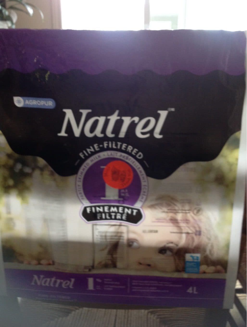 Natrel Lait (1 % m.g.) packshot