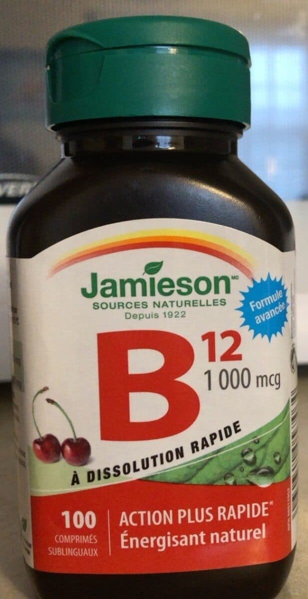 Jamieson B-12 1000 mcg packshot